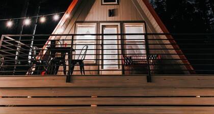 Cool A-Frame Cabin Rental in New Mexico, for Unforgettable Vacations on the Pecos River