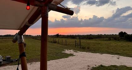 Spacious Deluxe Safari Tent with Fire Pit & BBQ Grill in Basinger, Florida