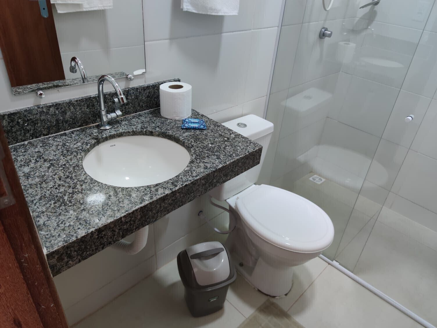 Towels, toilet paper