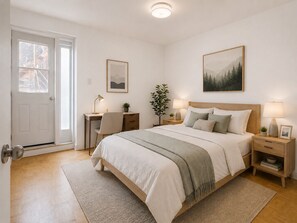 2 Schlafzimmer, Bügeleisen/Bügelbrett, WLAN, Bettwäsche