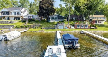 Cozy Lakefront Cabin with Pontoon and Paddleboards Near Fremont, Indiana