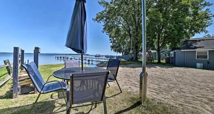 Waterfront Cabin with Kayaks, Dock & Fire Pit in Houghton Lake, Michigan