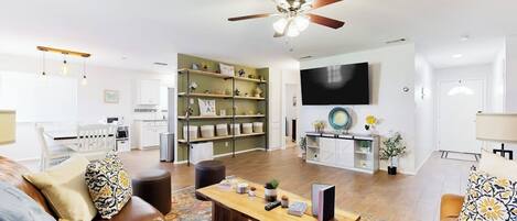 TV, books