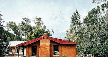 Romantic Escapes at this Riverside Cottage Rental on the Pecos River, New Mexico