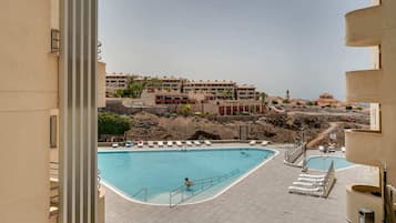 Apartment, 2 Bedrooms, Balcony, Ocean View | Pool | Outdoor pool