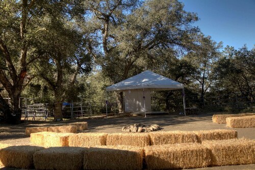 Secluded Luxury Glamping Tent with Panoramic Mountain Views near Pauma Valley, CA