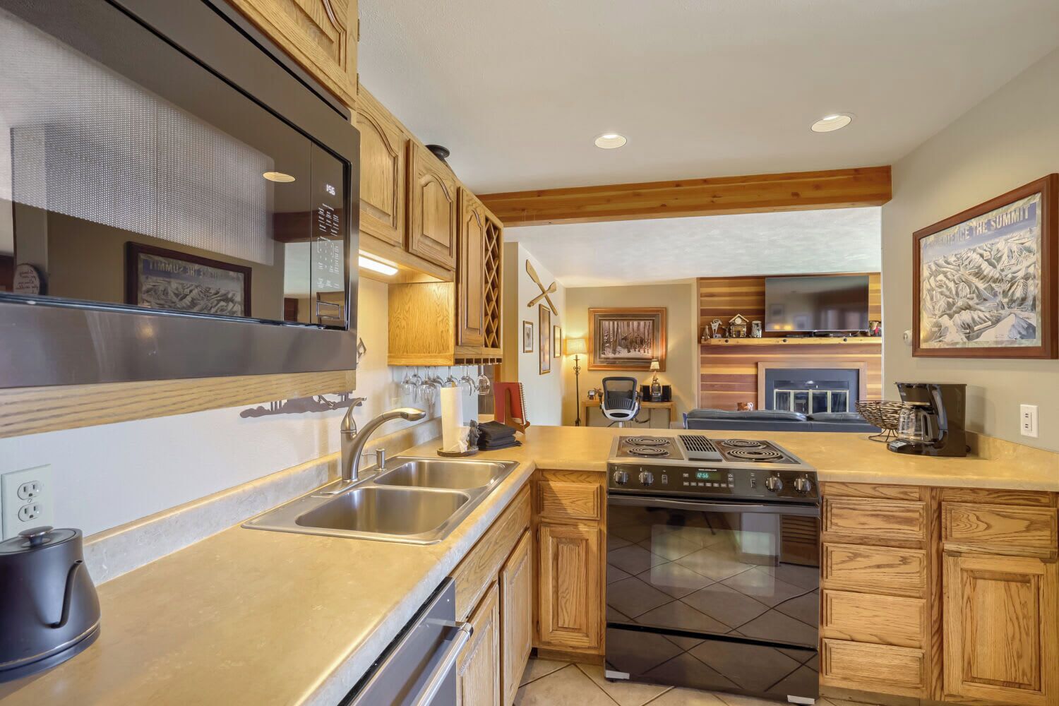 Condo, varias camas, hidromasaje, vista a la montaña (A-S-TR316) | Cocina privada