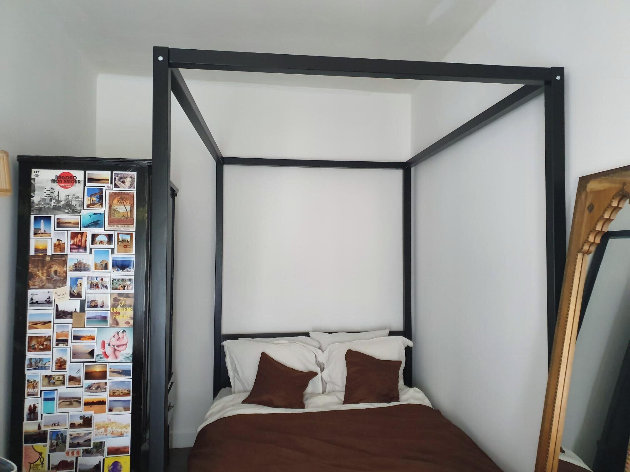 1 habitación y ropa de cama 