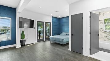 1 slaapkamer, een strijkplank/strijkijzer, internet, beddengoed