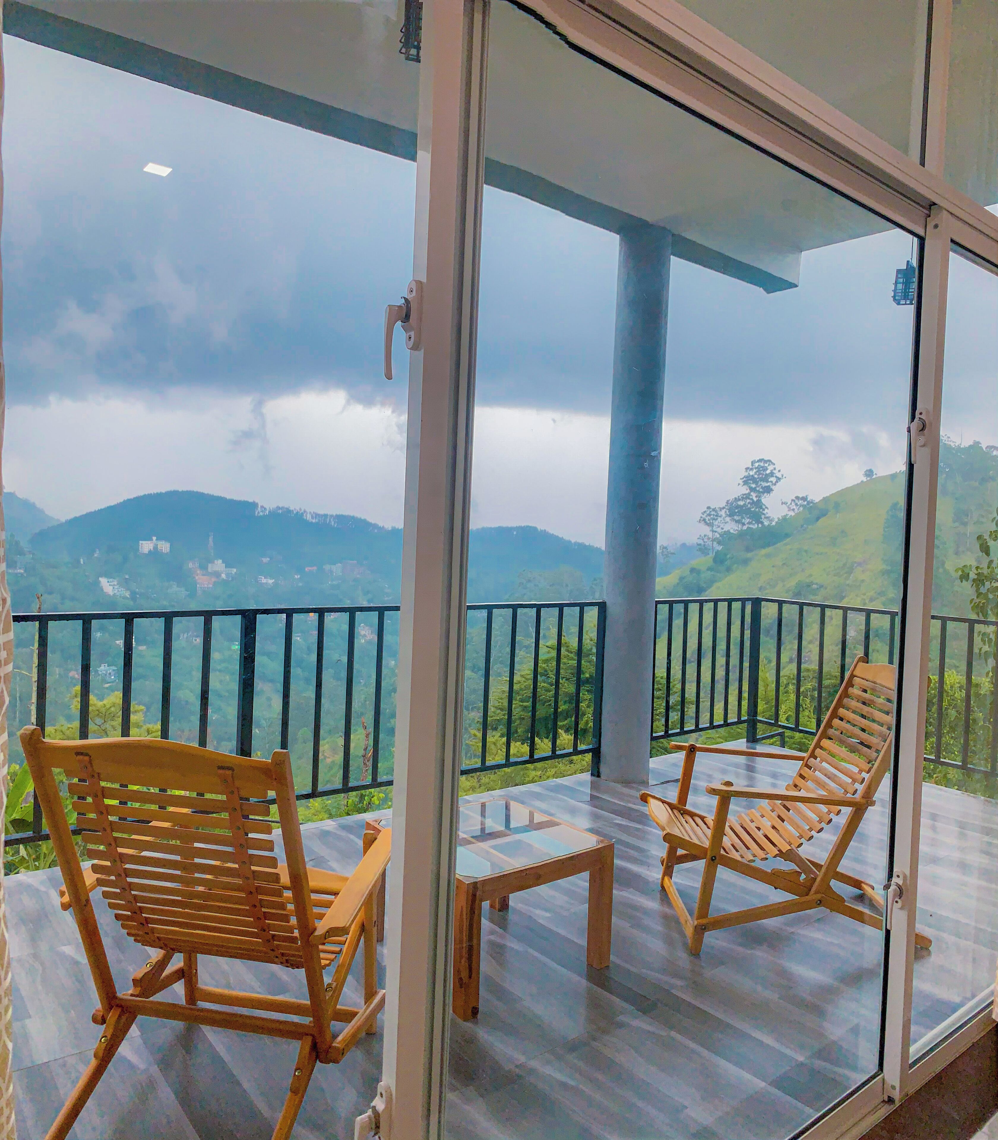 Kamar Triple Superior, balkon, pemandangan gunung | Interior