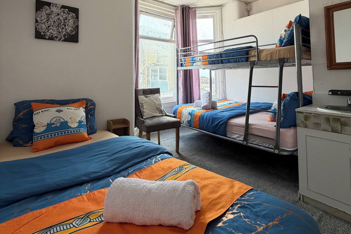 Familie vierpersoonskamer, meerdere bedden, niet-roken