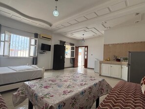 1 dormitorio, Internet, ropa de cama