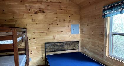 Secluded Cabin Escape with Fire Pit & Relaxing Outdoor Space in Macedon, New York