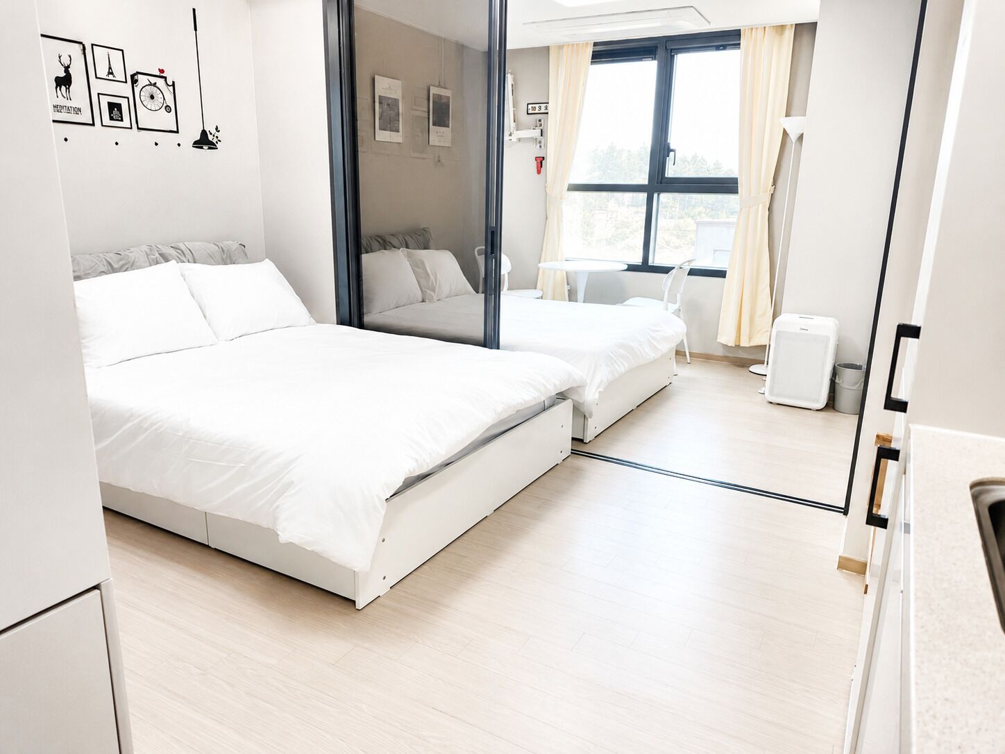 Family Duplex, Sea View | Pillowtop beds, individually furnished, soundproofing, free WiFi
