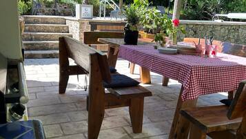 Restauration en plein air