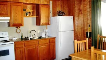 Coffee/tea maker, microwave, cookware/dishes/utensils