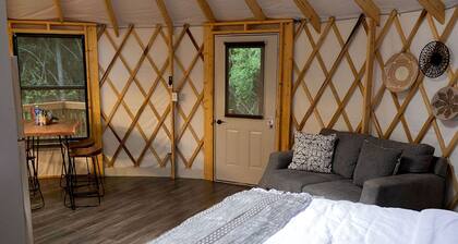 Fully-Equipped Yurt Rental for Memorable Family Vacations in Livingston, Texas
