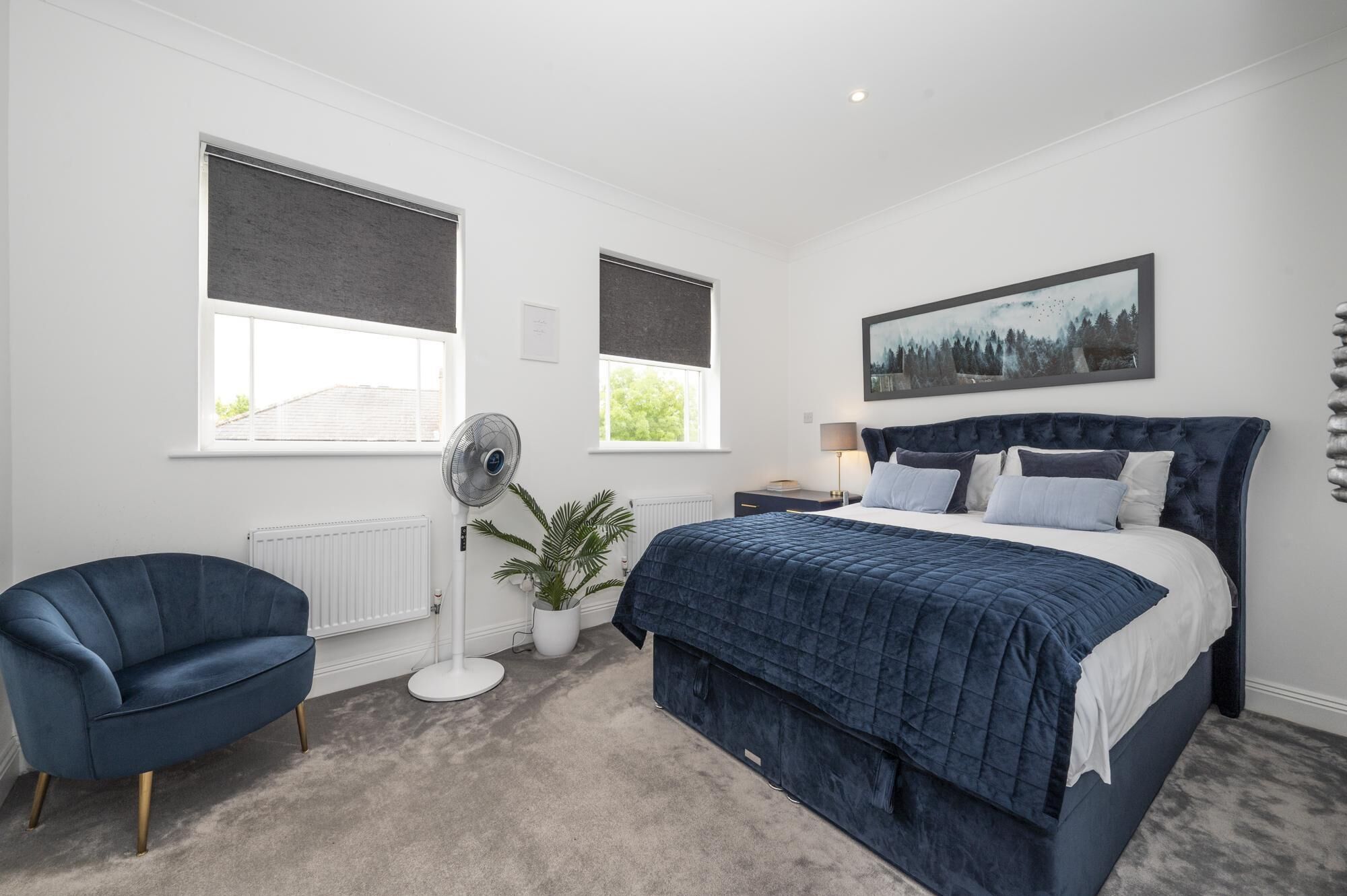 4 bedrooms, iron/ironing board, free WiFi, bed sheets