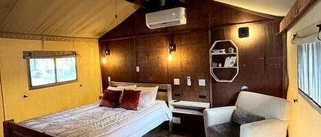 1 habitación y ropa de cama
