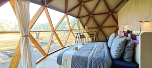 1 bedroom, desk, WiFi, bed sheets