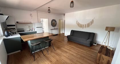 Bright Loft Apartment for the Modern Minimalist with A/C, Internet, and Parking
