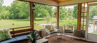 Family Friendly Getaway with Fire Pit & Swing Set