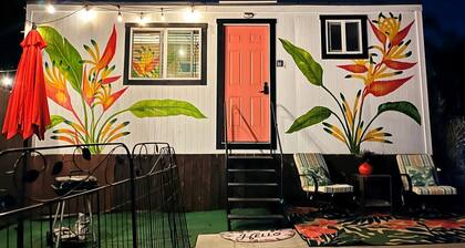 Romantic Hillside Tiny House with Scenic Views & Private Patio Near San Diego, El Cajon CA