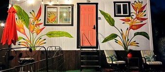 Romantic Hillside Tiny House with Scenic Views & Private Patio Near San Diego, El Cajon CA