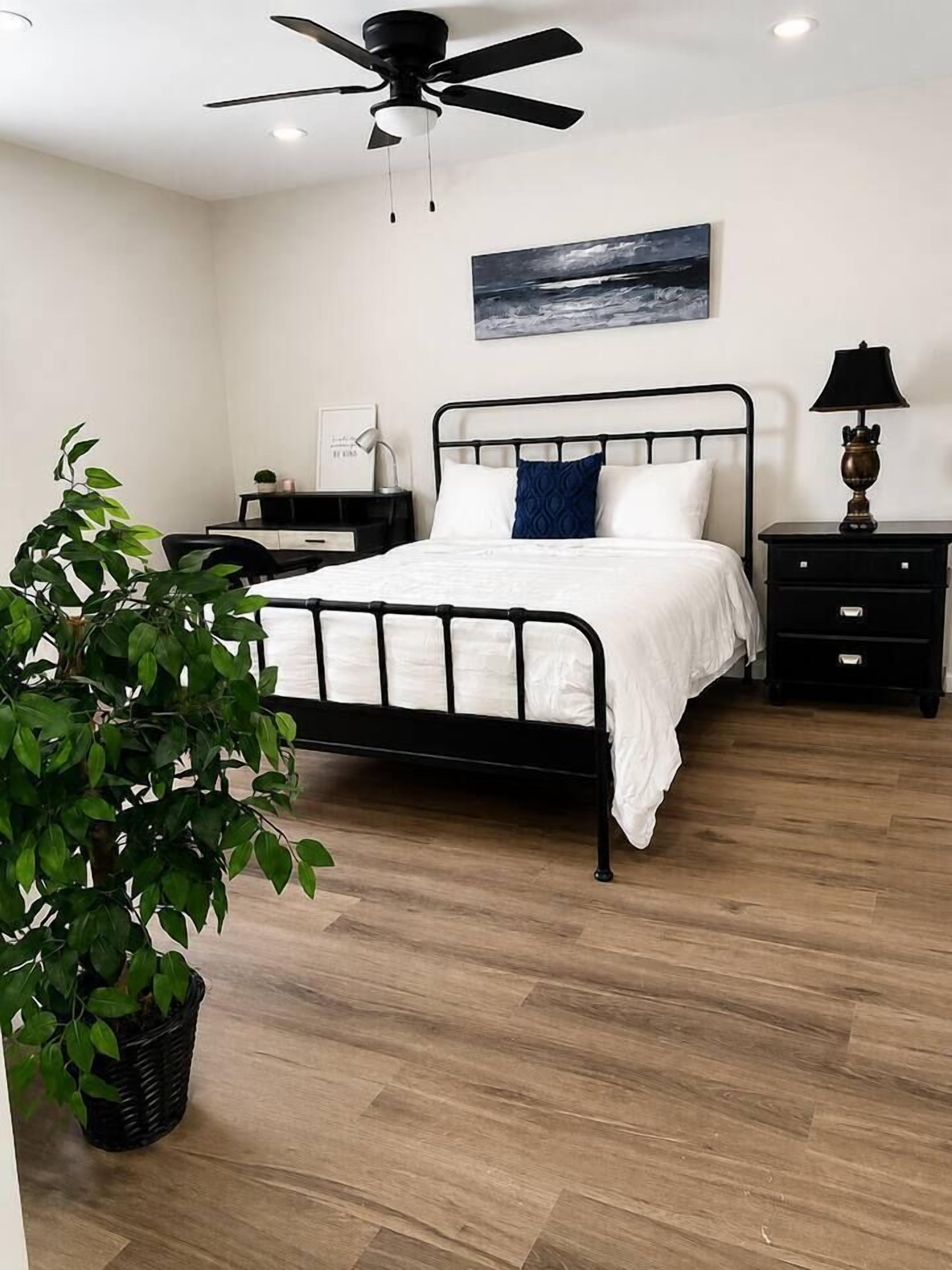 Desk, iron/ironing board, free WiFi, bed sheets