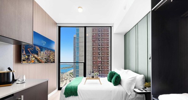 Travel cot, WiFi, bed sheets - Upscale Studio Smart Living Downtown (Miami)