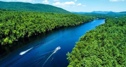 Classic Safari Tent in the Heart of the Adirondack Wilderness, near Lake George, New York
