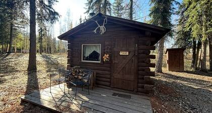 Rustic Historic Cozy Creekside Cabin with Steam Sauna near Log Cabin Creek, Tol, Alaska