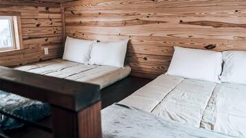 2 slaapkamers, beddengoed