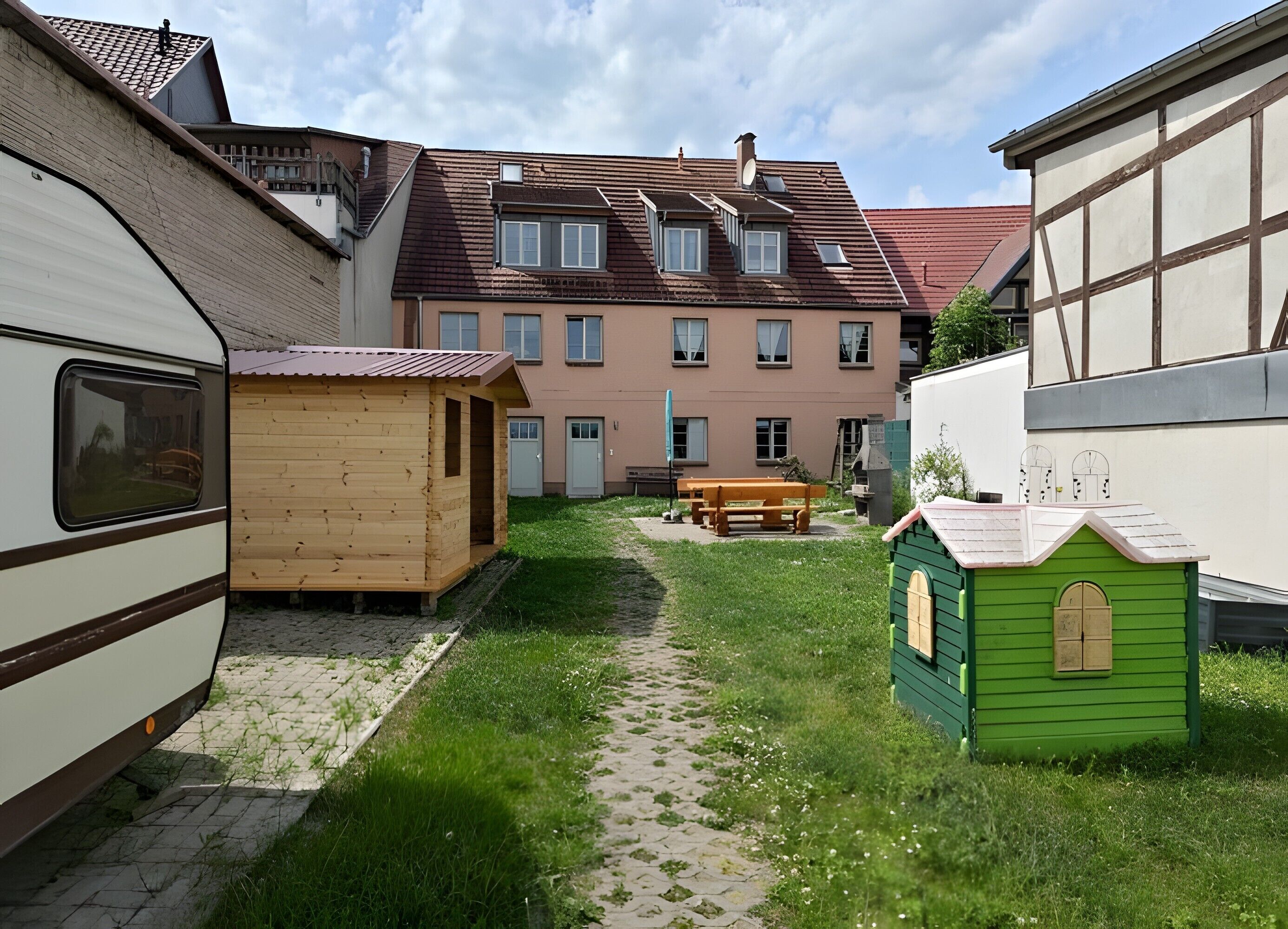Terrain de l’hébergement 