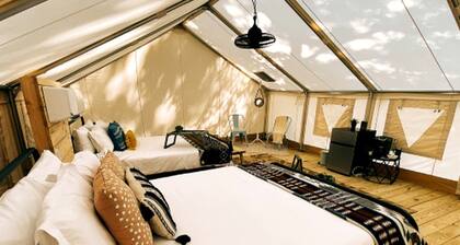 Enjoyable Secluded Tented Cabin with Fire Pit in Sarasota, Florida