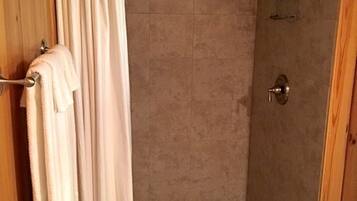Towels, soap, shampoo
