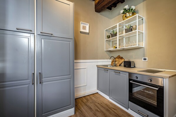 Private kitchen - Santa Croce Cozy Studio (Firenze)
