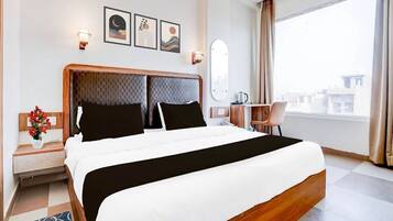 Double Room, Balcony, City View