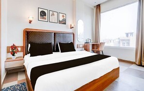 Double Room, Balcony, City View