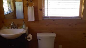 Towels, soap, shampoo