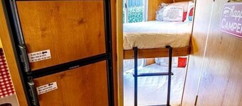 Bright Retro Family Trailer with Vintage Charm & Private Yard Near San Diego Attractions, El Cajon CA