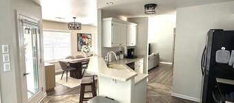 New! Charming 2-Bedroom Golf Getaway w/office! Dog Friendly! Fenced Yard!