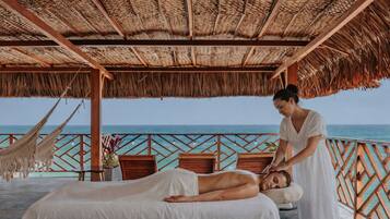 Hydrotherapie, diepe bindweefselmassages, body scrubs
