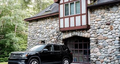 Castle Gatehouse Rental for a Unique Getaway near Bolton Landing, New York