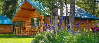 Cozy Rustic Creekside Cabin with Sauna near Log Cabin Creek, Tol, Alaska