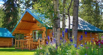 Cozy Rustic Creekside Cabin with Sauna near Log Cabin Creek, Tol, Alaska