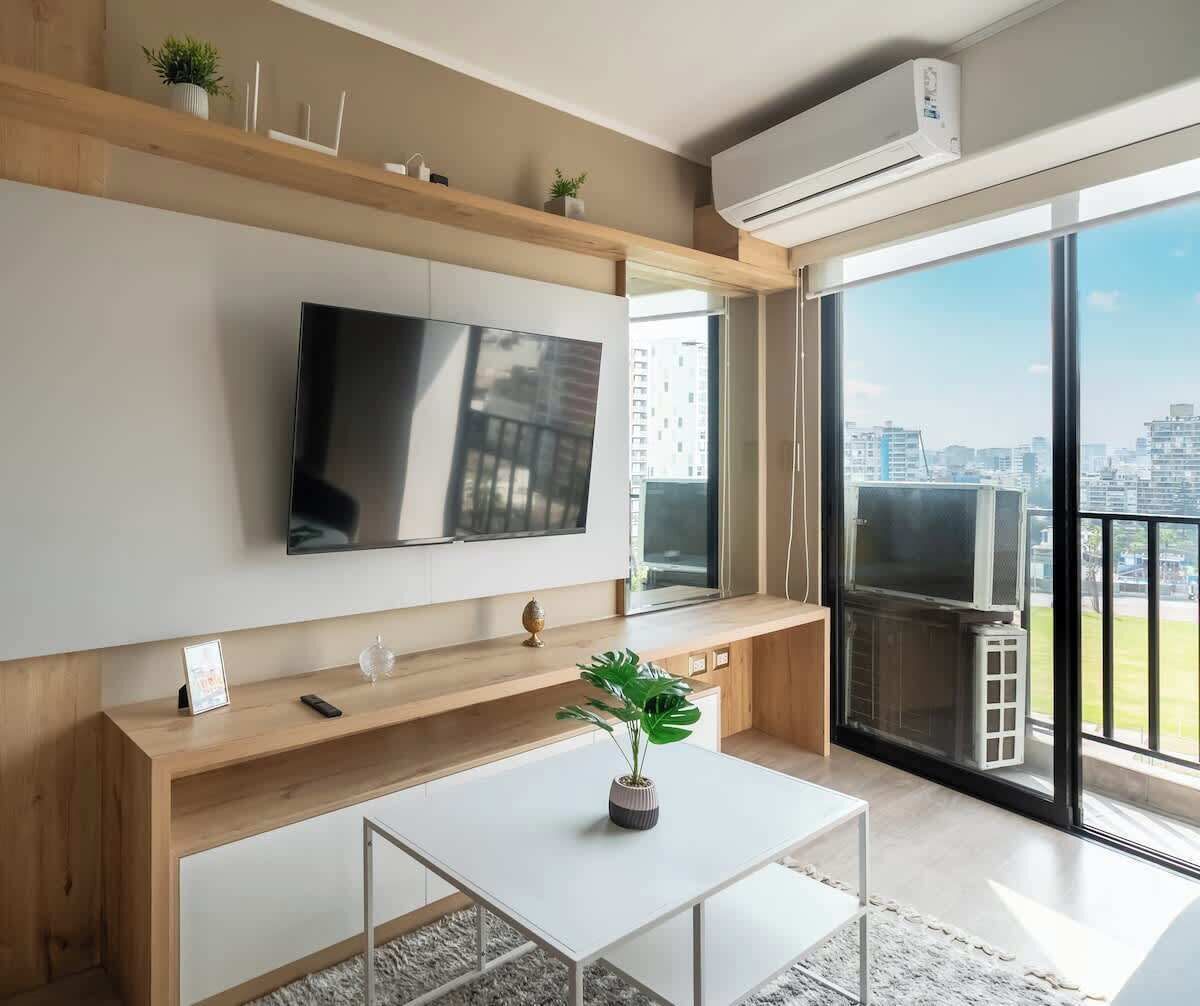 Luxe Smart 1br Apt  Piscina Rooftop, Gym & Ac - Lima