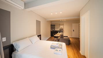 Basic Apartment | Premium bedding, free WiFi, individually furnished, bed sheets