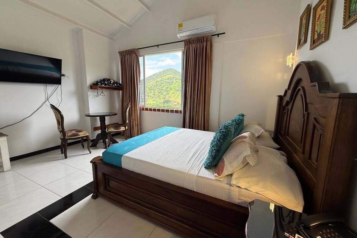 ห้องอีโคโนมี, วิวภูเขา | เครื่องนอนป้องกันสารก่อภูมิแพ้, Wi-Fi ฟรี, ผ้าปูที่นอน