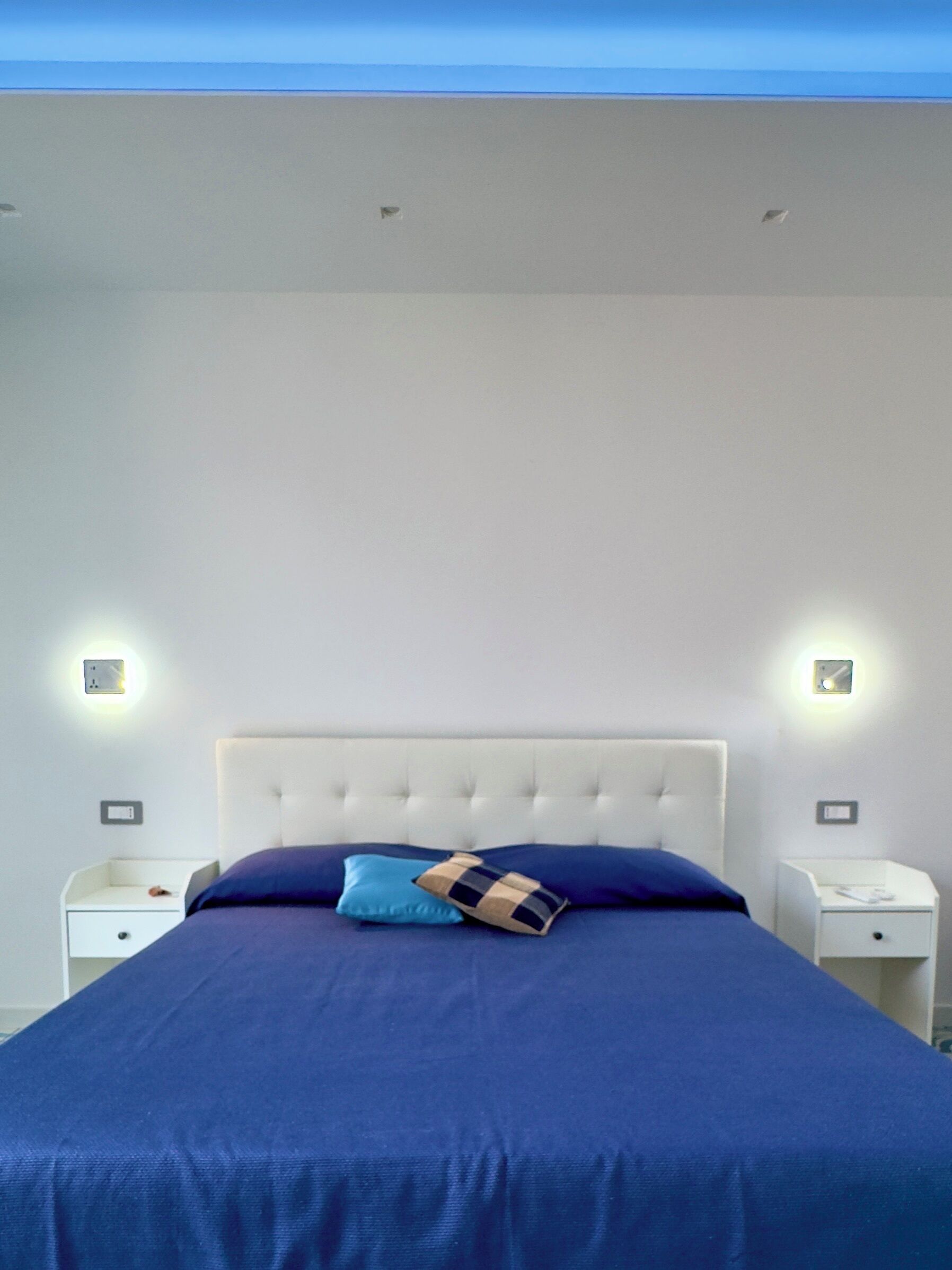 Departamento Confort, balcón, vista a la bahía | Ropa de cama de alta calidad y edredón 
